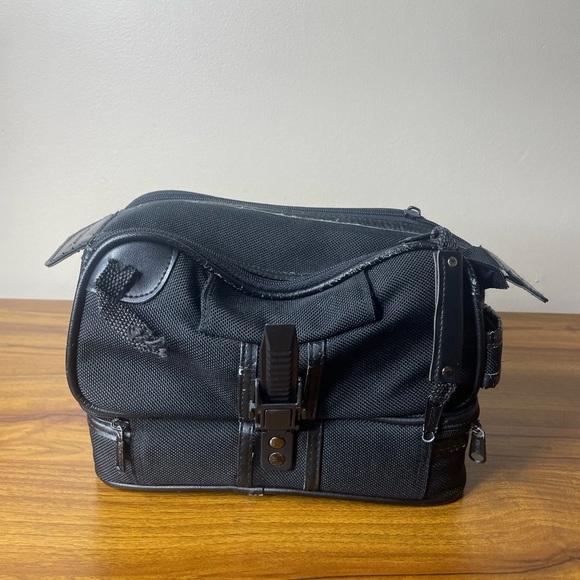 Vintage Sony Camera Carry Case Satchel Bag Double Layer For Handycam - Picture 3 of 6